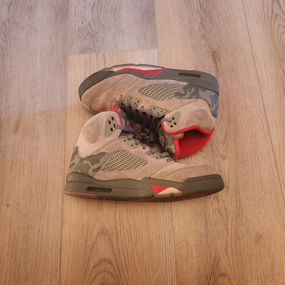Jordan 5 Retro Camo – Gently Used – Ships Fast